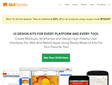 Tablet Screenshot of guitoolkits.com